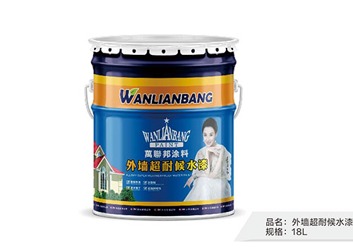外墙超耐候水漆18L 